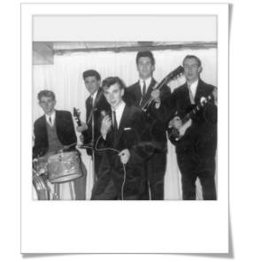 Jeff and the Continentals c.1963 Photo by T. O'Neill