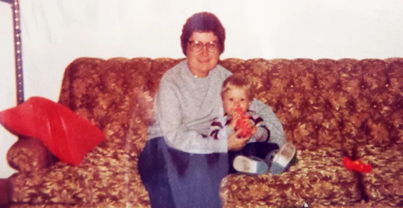 Anne (Collins) Terrion and nephew Josh Loveless.jpg