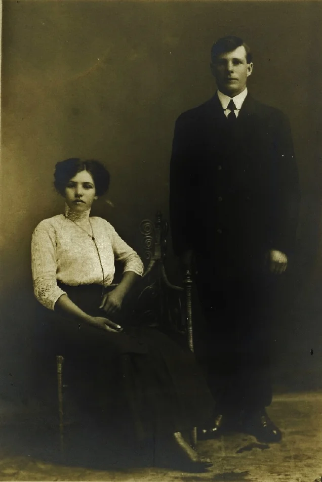 1915 Alice vanvolkenburg and lewis Briggs