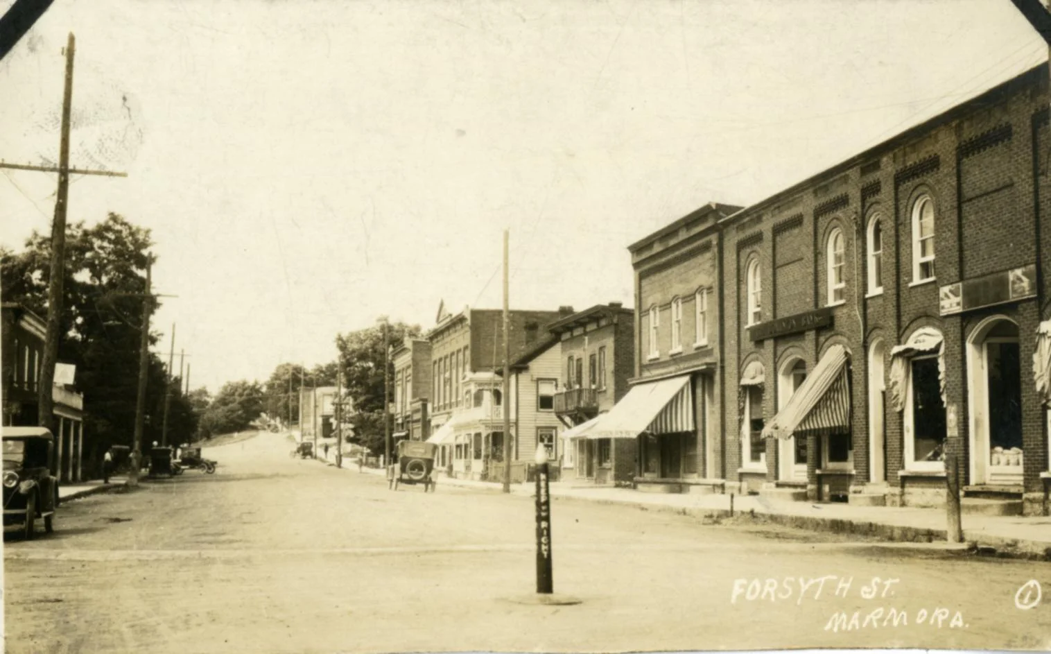 1907 Looking North