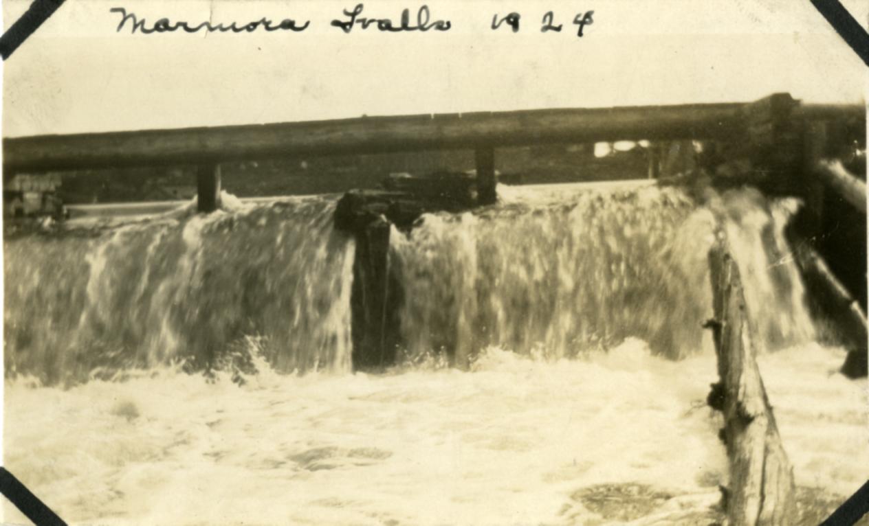 Marmora Falls, 1924.jpg