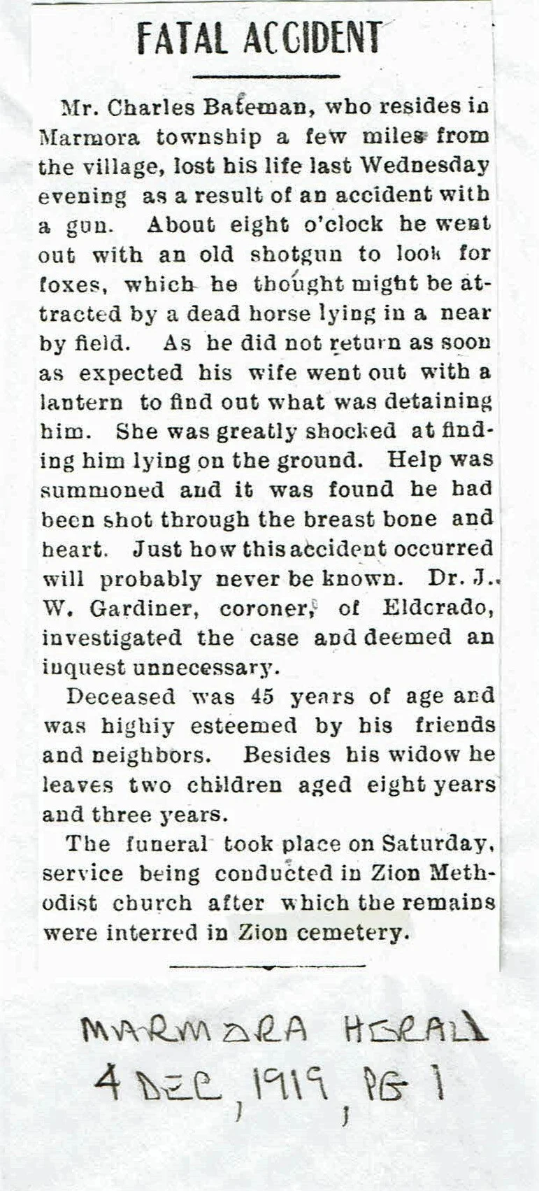 Bateman, Charles Gun Accident 1919.jpg