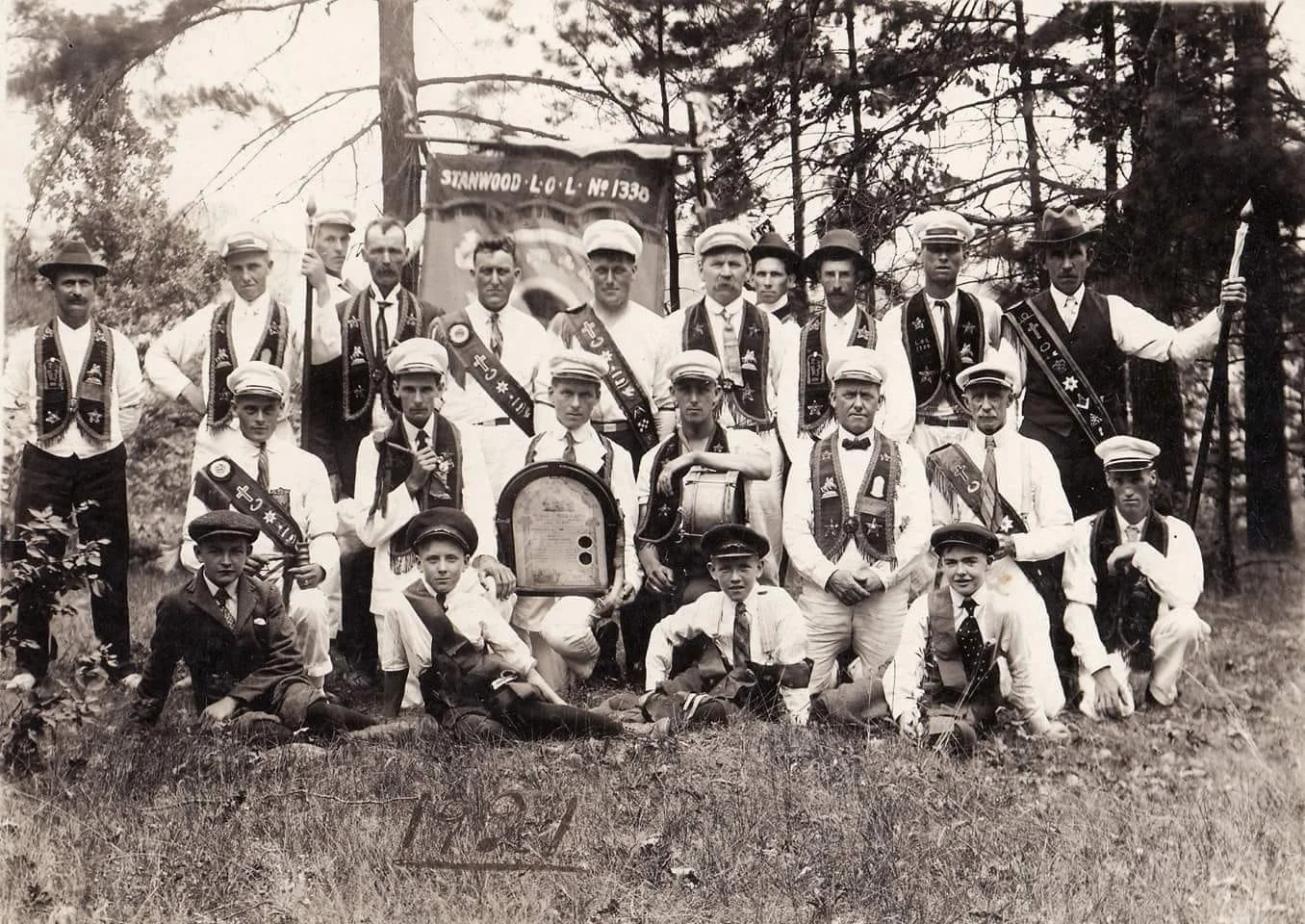 Stanwood Loyal Orange Band 1921 ………….PHOTO received from Jeff Kent