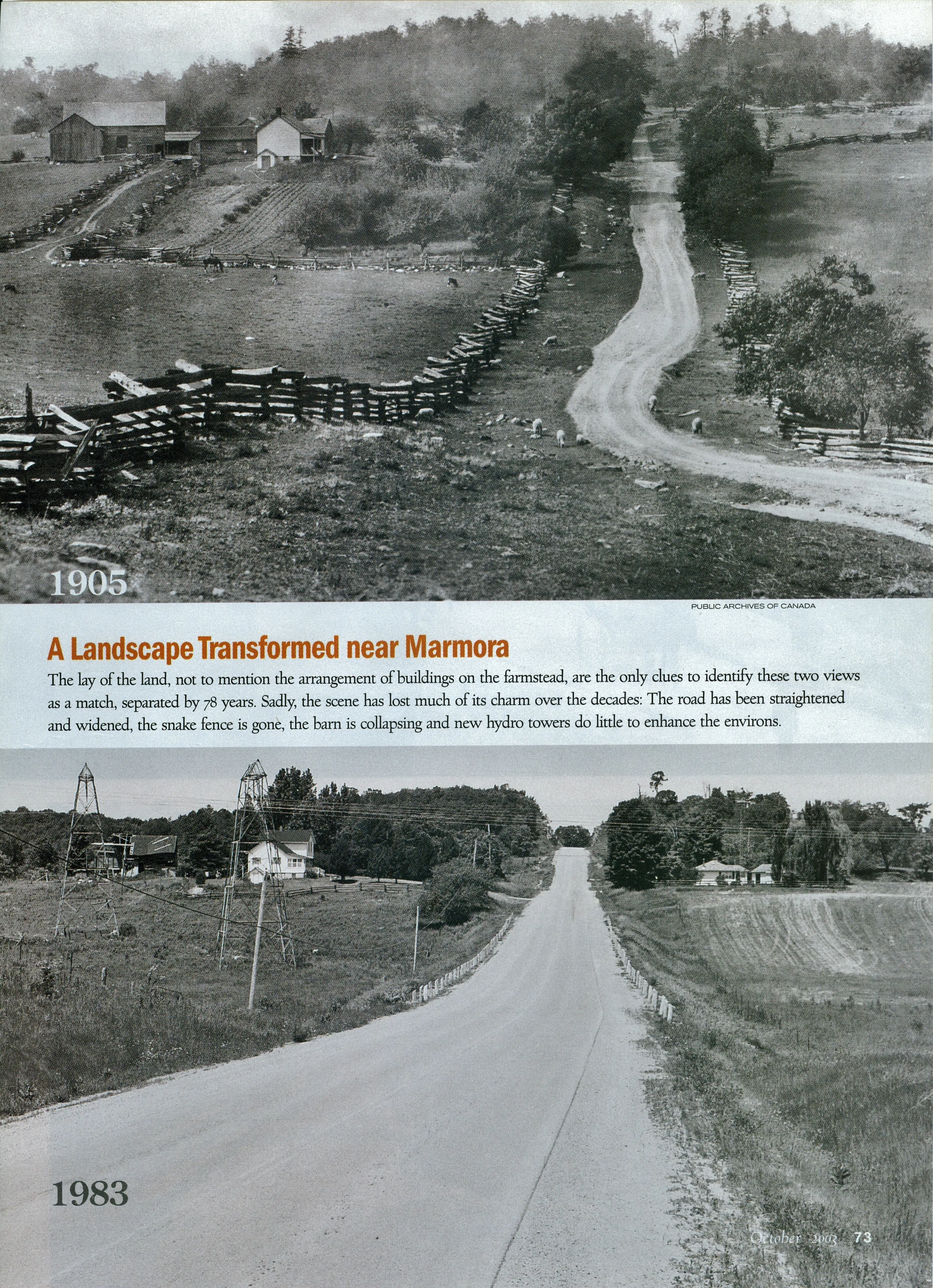 Harrowsmith Magazine 2008 In the Shannon family for decades, it is now the home of John and Joyce Shannon