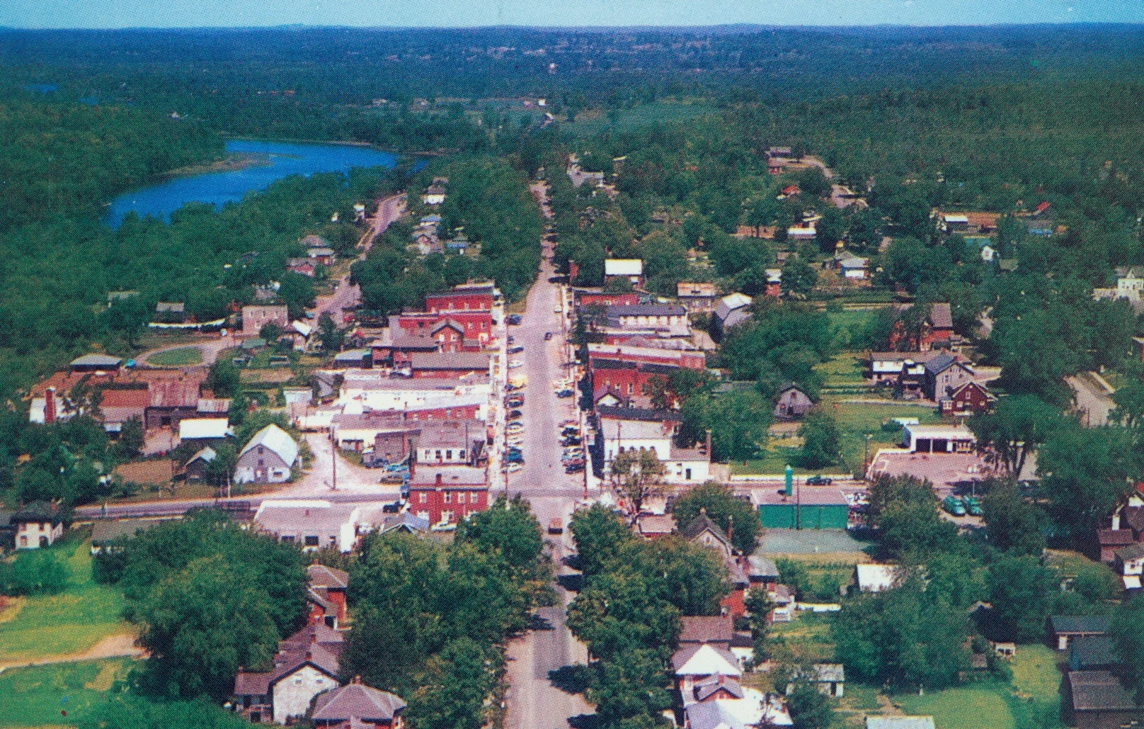 Marmora Village looking north
