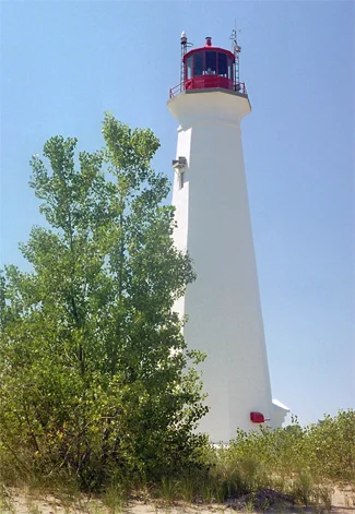 long point lighthouse built by van norman