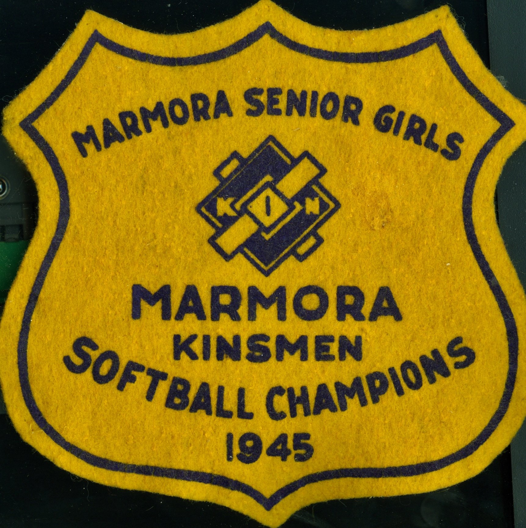 Kinsmen,  Marmora Senior Girls Softball Champions 1945.jpg