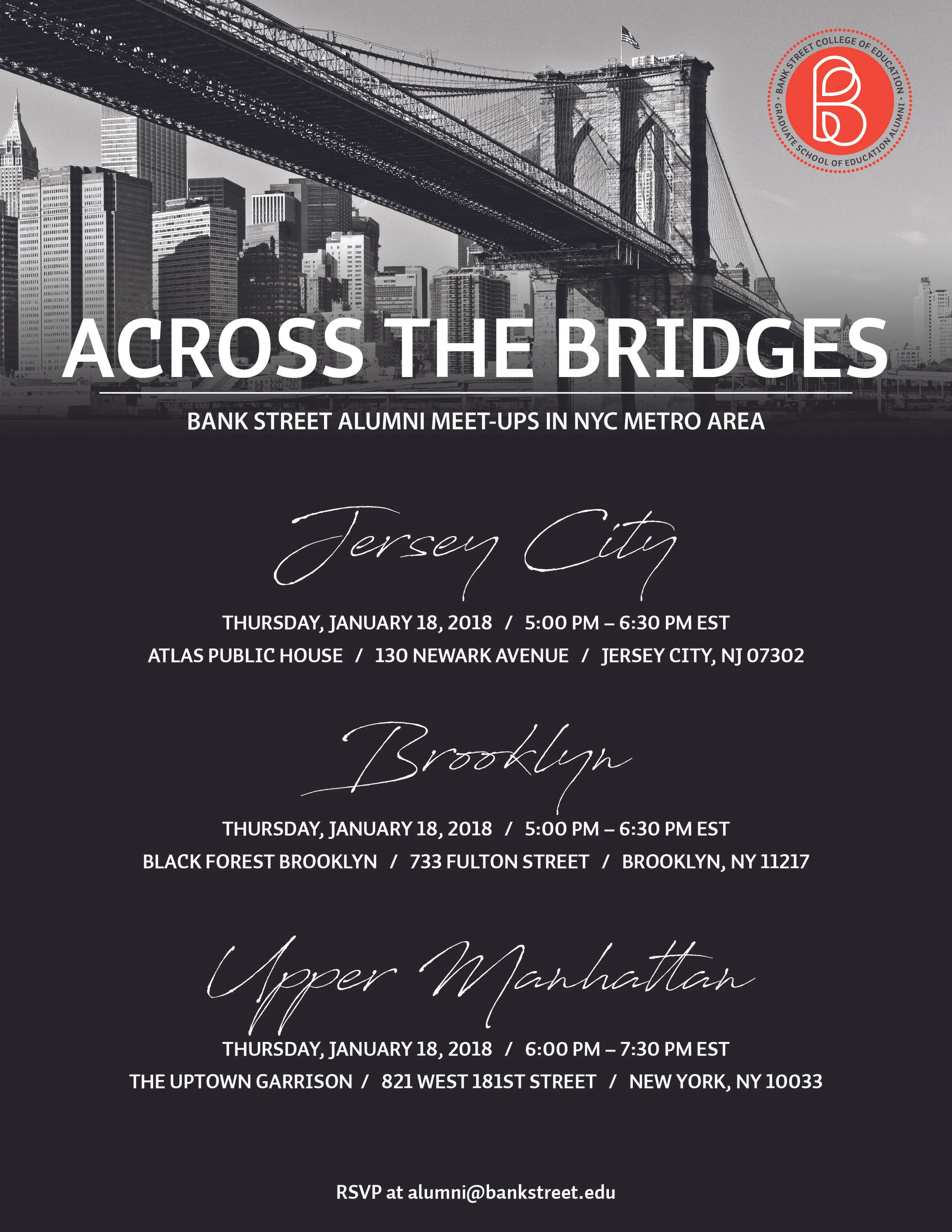 Across the Bridges Flyer