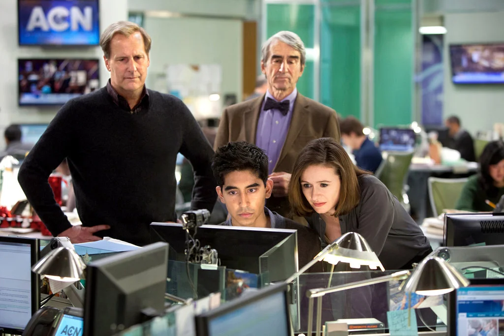 A scene from HBO’s “The Newsroom.” (PHOTO CREDIT: MELISSA MOSELEY/HBO)