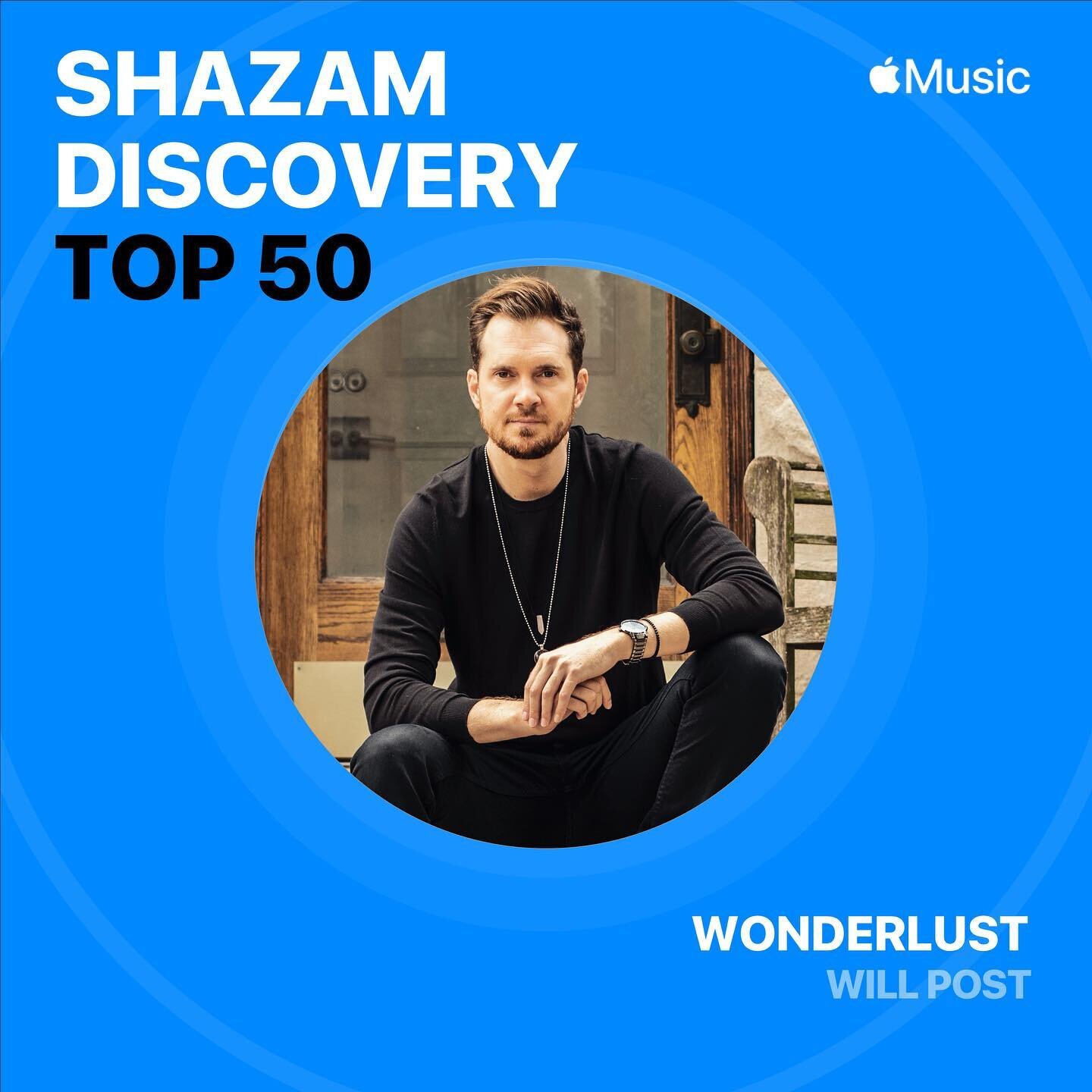 Wonderlust has been the #1 song on the Shazam Discovery chart now for almost two weeks! It has also appeared on 19 different national Discovery Charts, taking the No. 1 spot on 12 of those.
.
Not gonna lie, this recent burst of exposure has honestly 