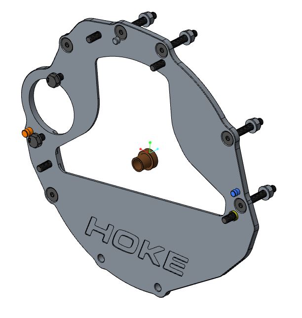 LSeries Z33 6Spd Transmission Adapter (0306 VQ35DE) — HOKE PERFORMANCE