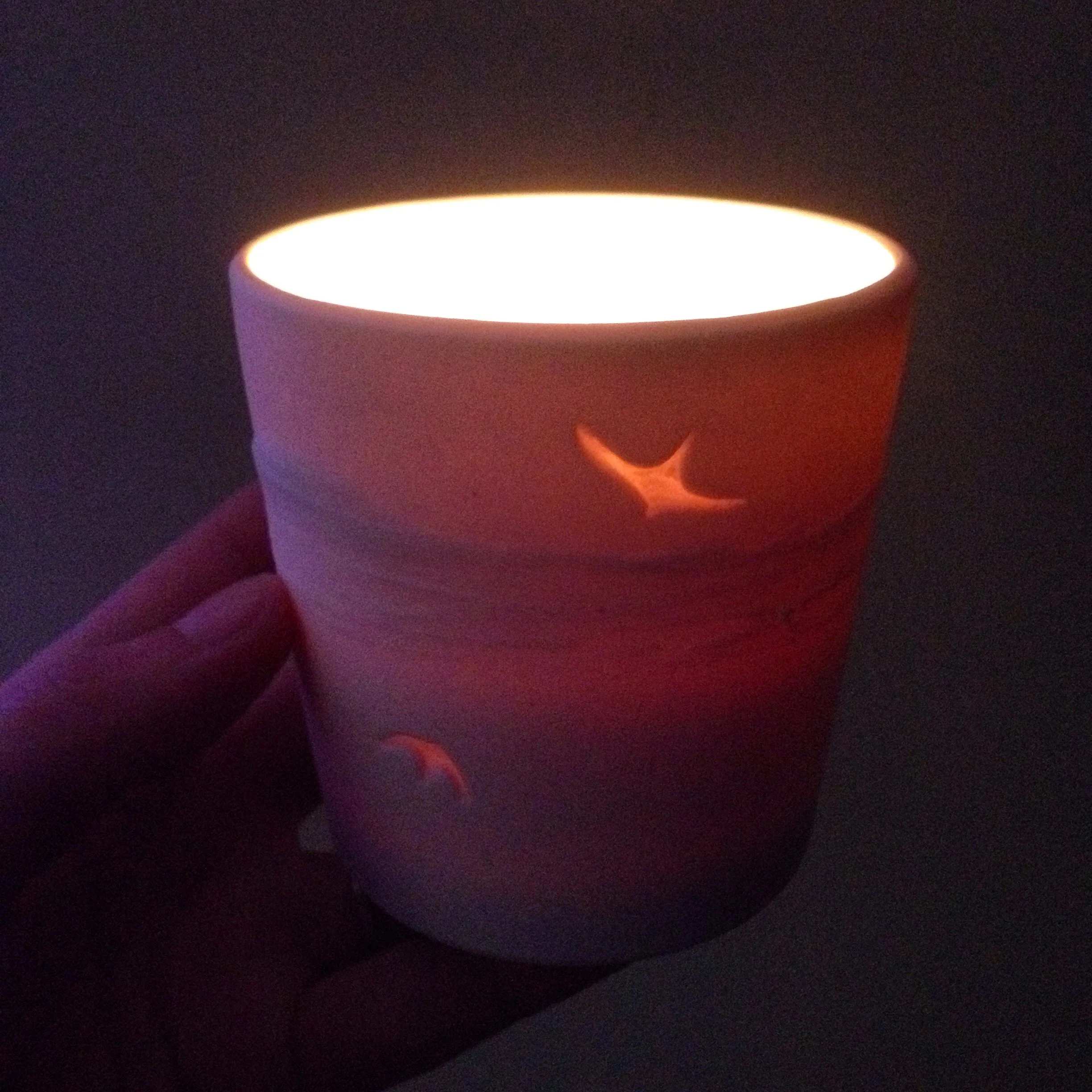 Swift tanslucent votive