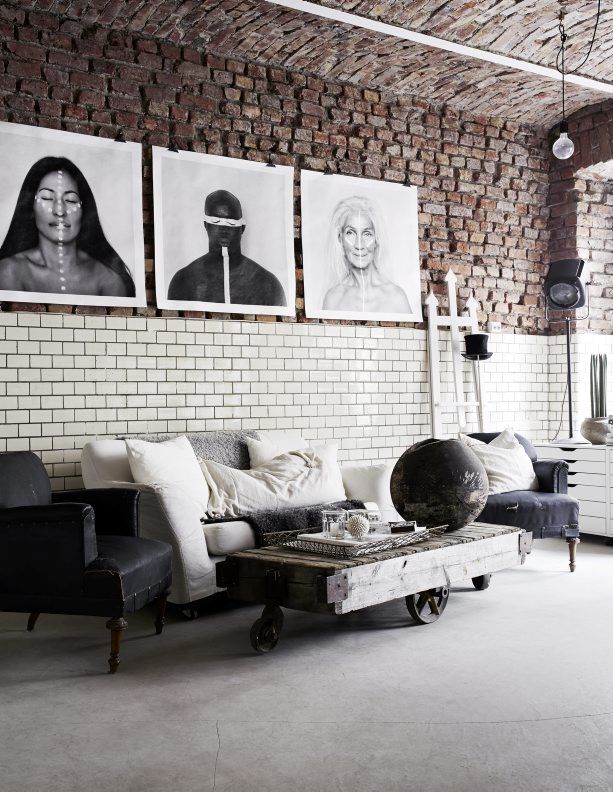 residencemagazine.se FRAMELESS ART- frameless art gives off a simple and casual look, allowing you the opportunity to change up the artwork from time to time. Get creative with hanging these pieces using clips, pins or a good tape. 