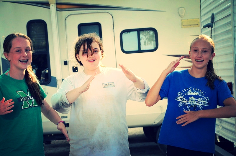 The annual Tent Cup interpretive dance contest. 