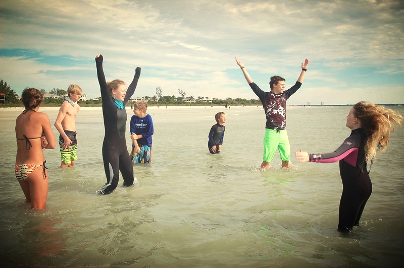 Winter in the Gulf of Mexico can be chilly, but sometimes that makes it even more fun!