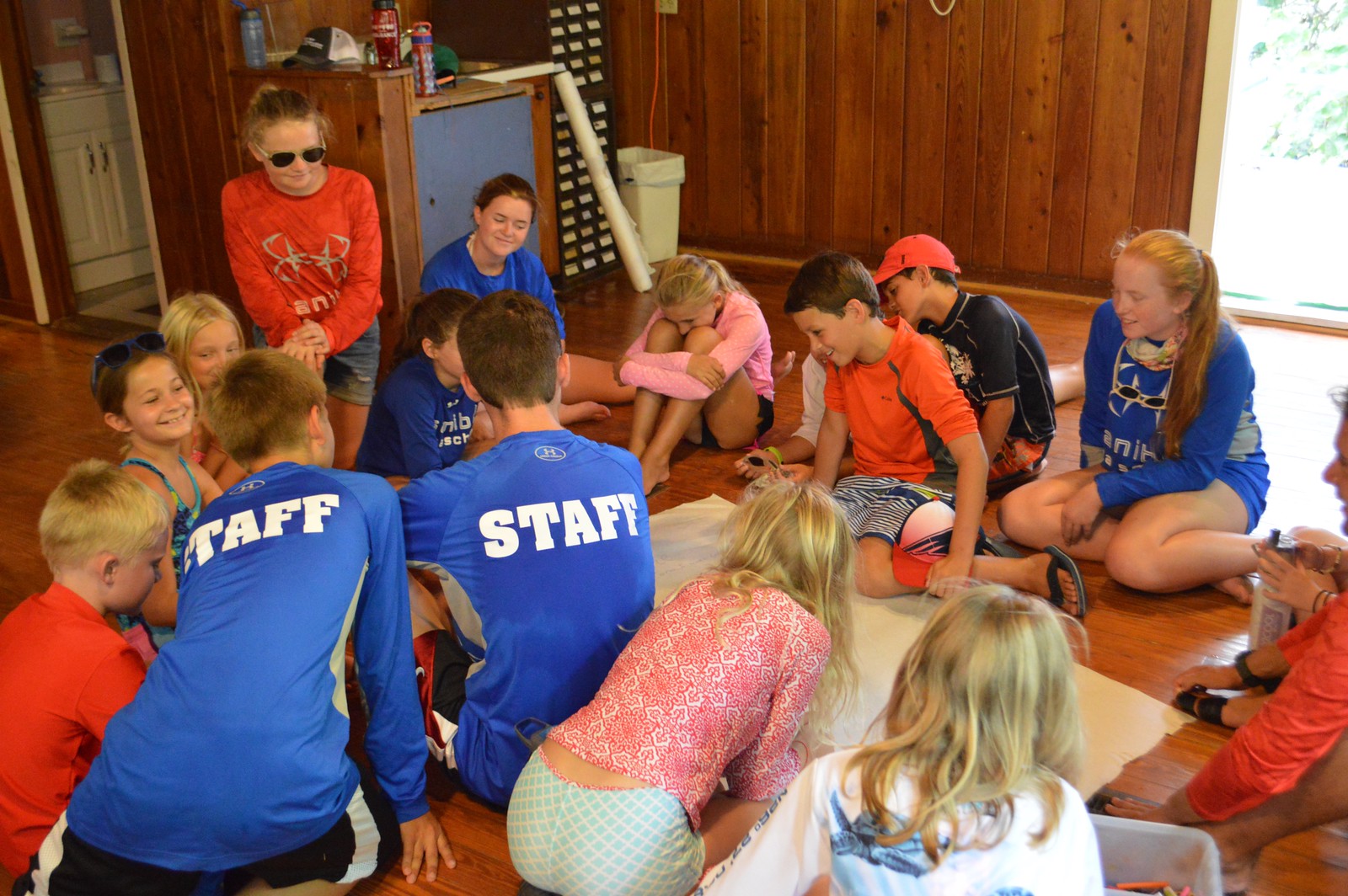 Calusa Week campers write their own legends. 