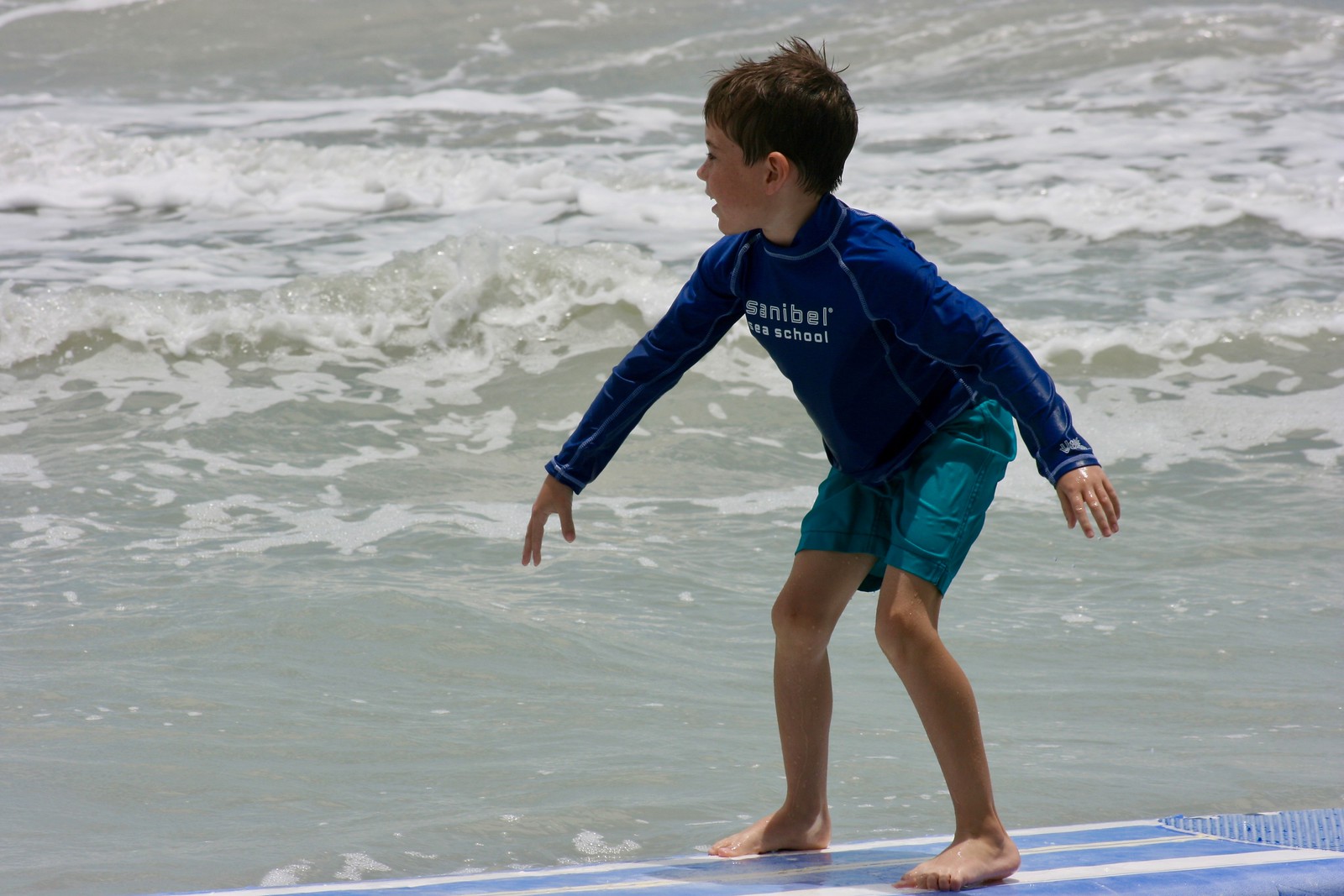 Stormy weather provided some great surfing opportunities. 
