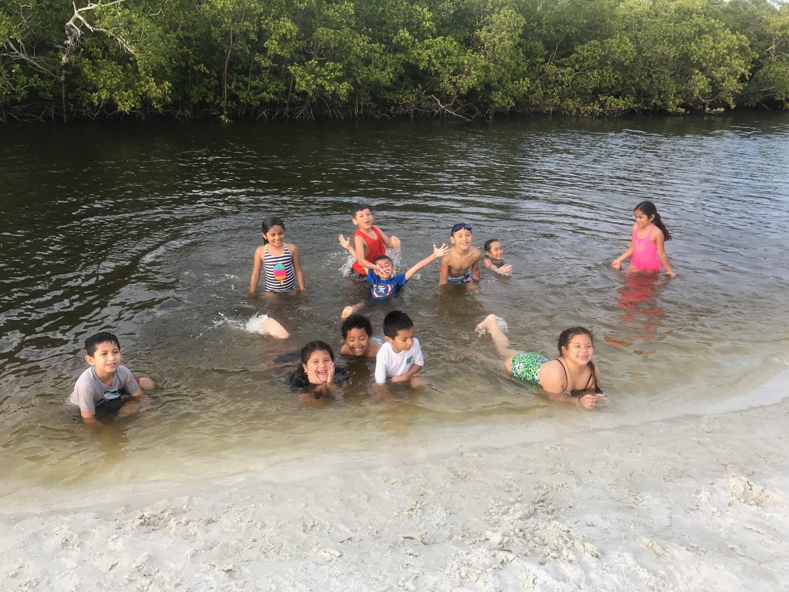 Students from the Heights Foundation enjoyed a scholarship-supported educational outing with Sanibel Sea School.&nbsp;