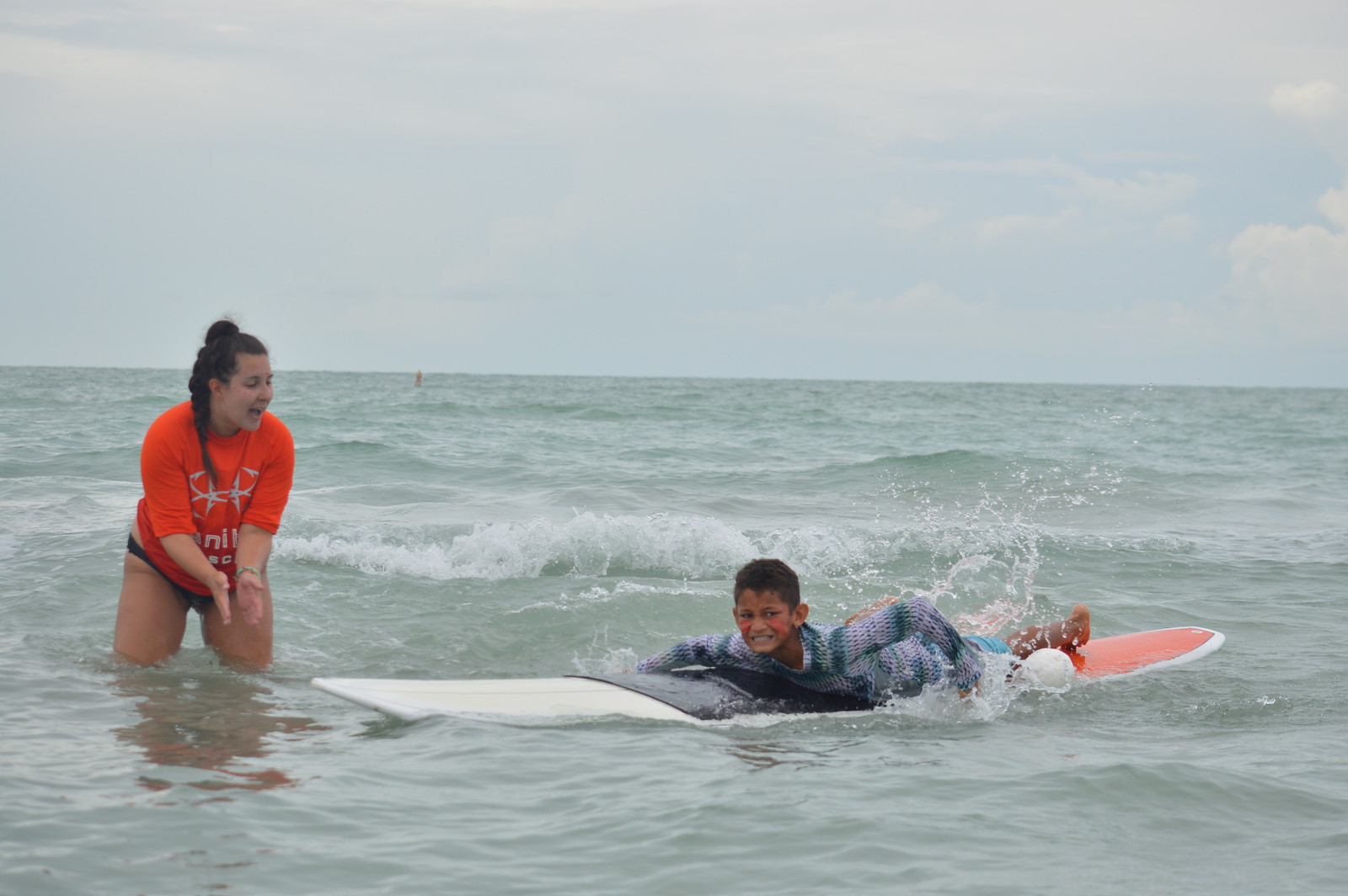 Kids can learn to surf at Sanibel Sea School.&nbsp;