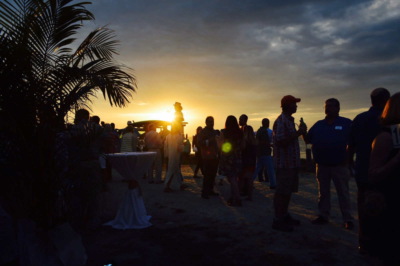 Guests at Octifest 2018 enjoyed sunset views.&nbsp;