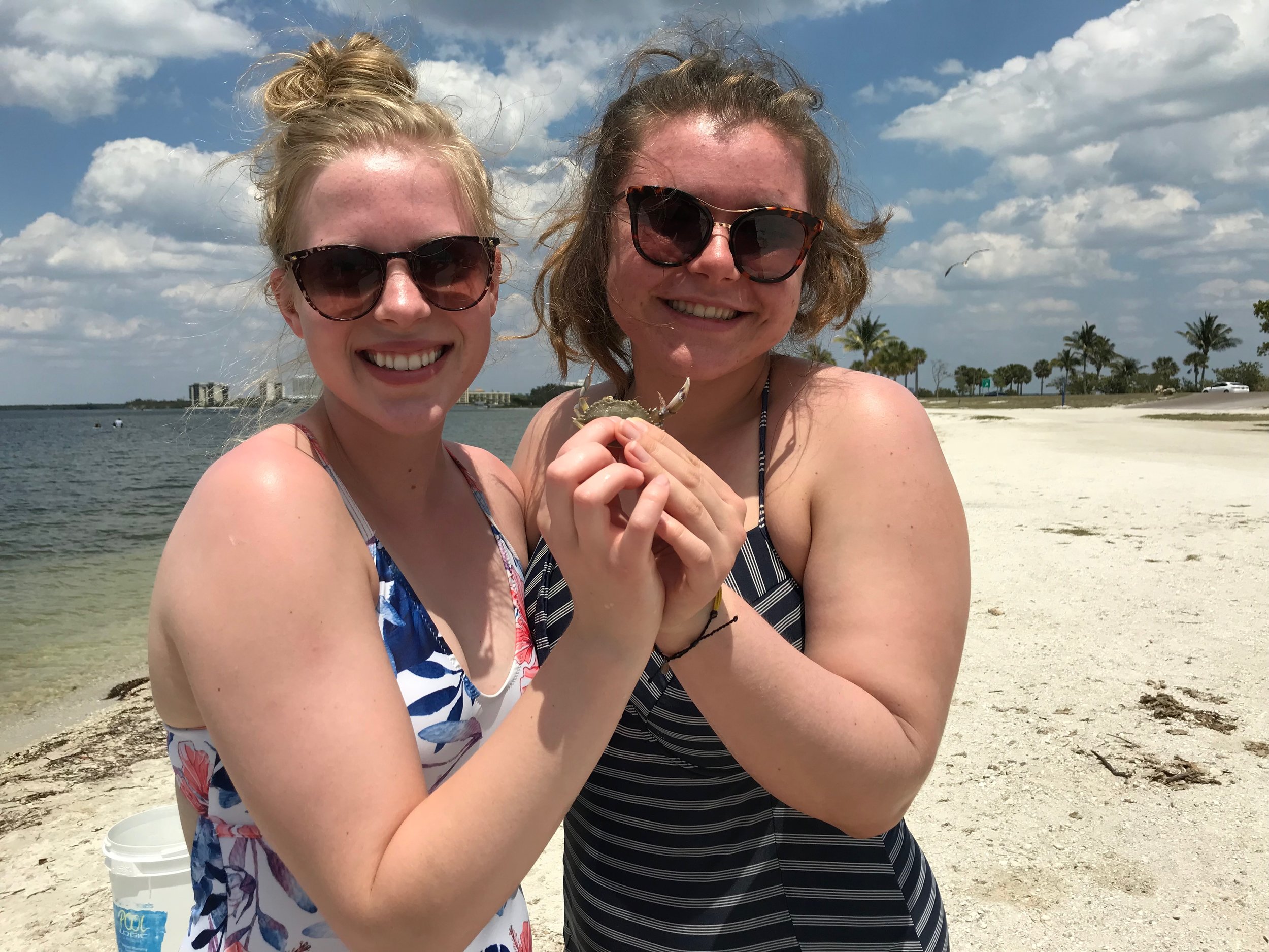 When on Sanibel, it is important to have your photo taken with a crab.&nbsp;