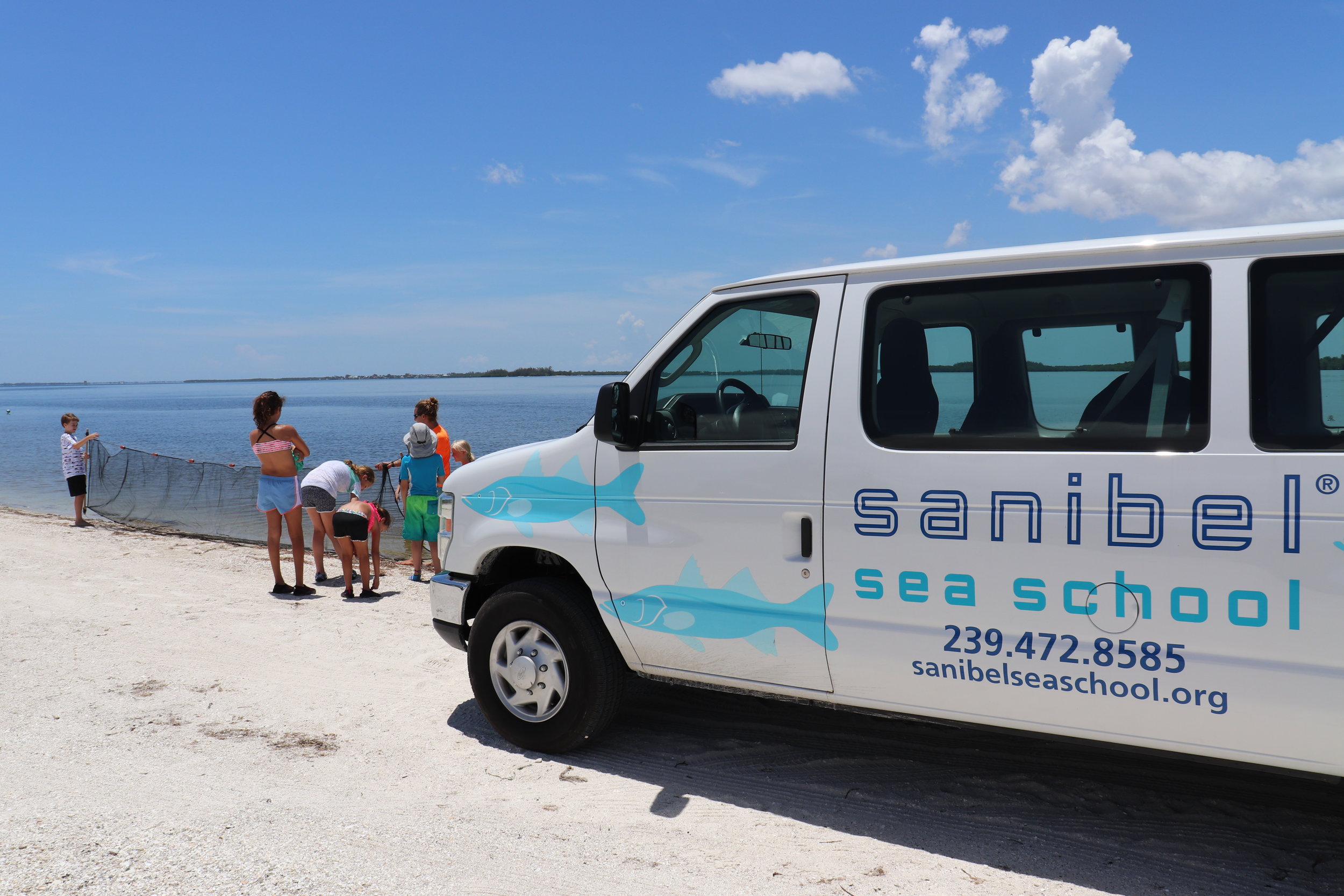 Sanibel Sea School's vehicles are often parked in public areas where the need for an AED could arise.&nbsp;