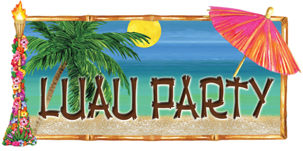 End of Summer Luau Pool Party
