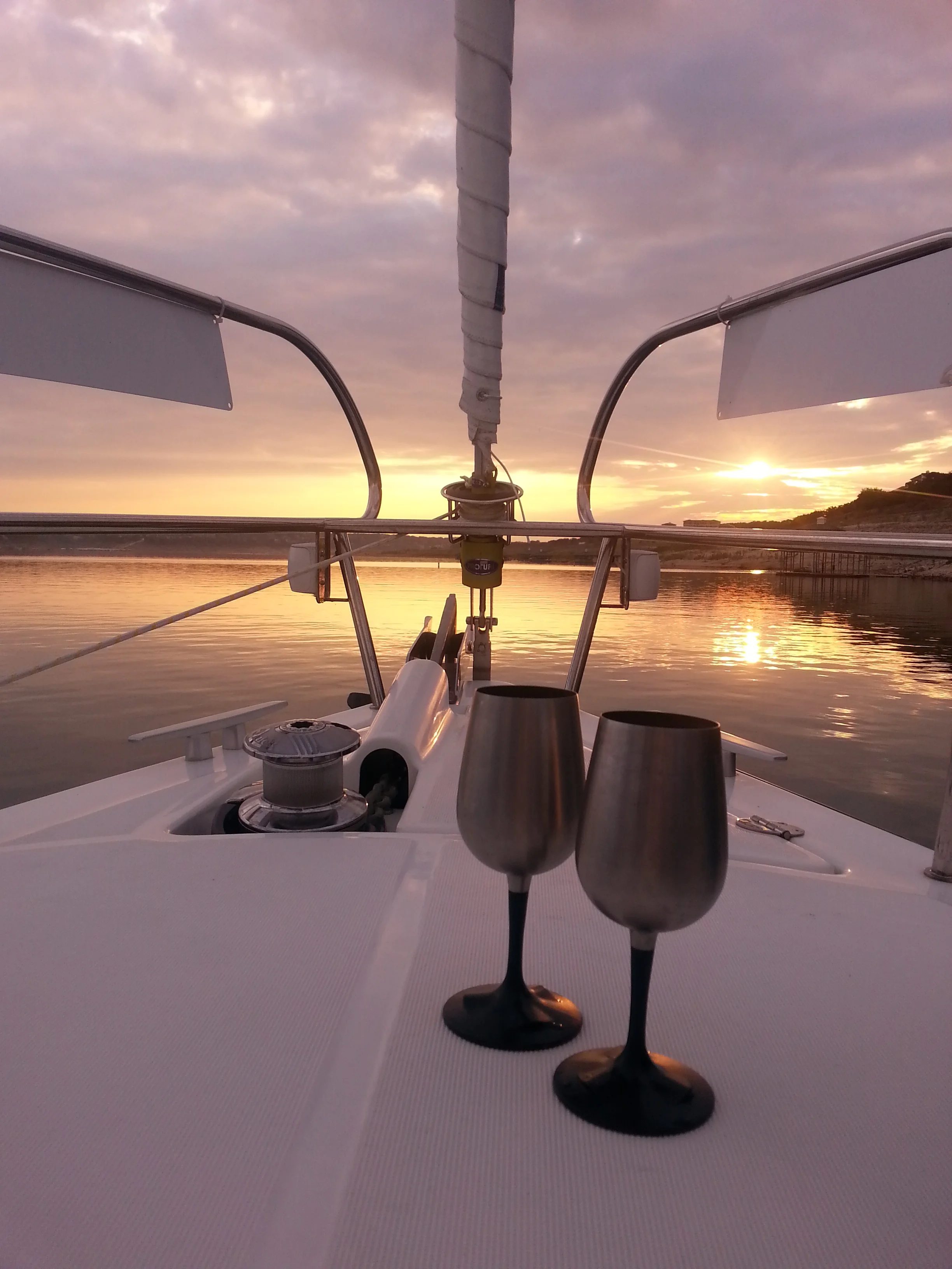 Romantic Valentine's Day Sail
