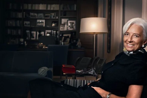 CHRISTINE LAGARDE - HEAD OF IMF 