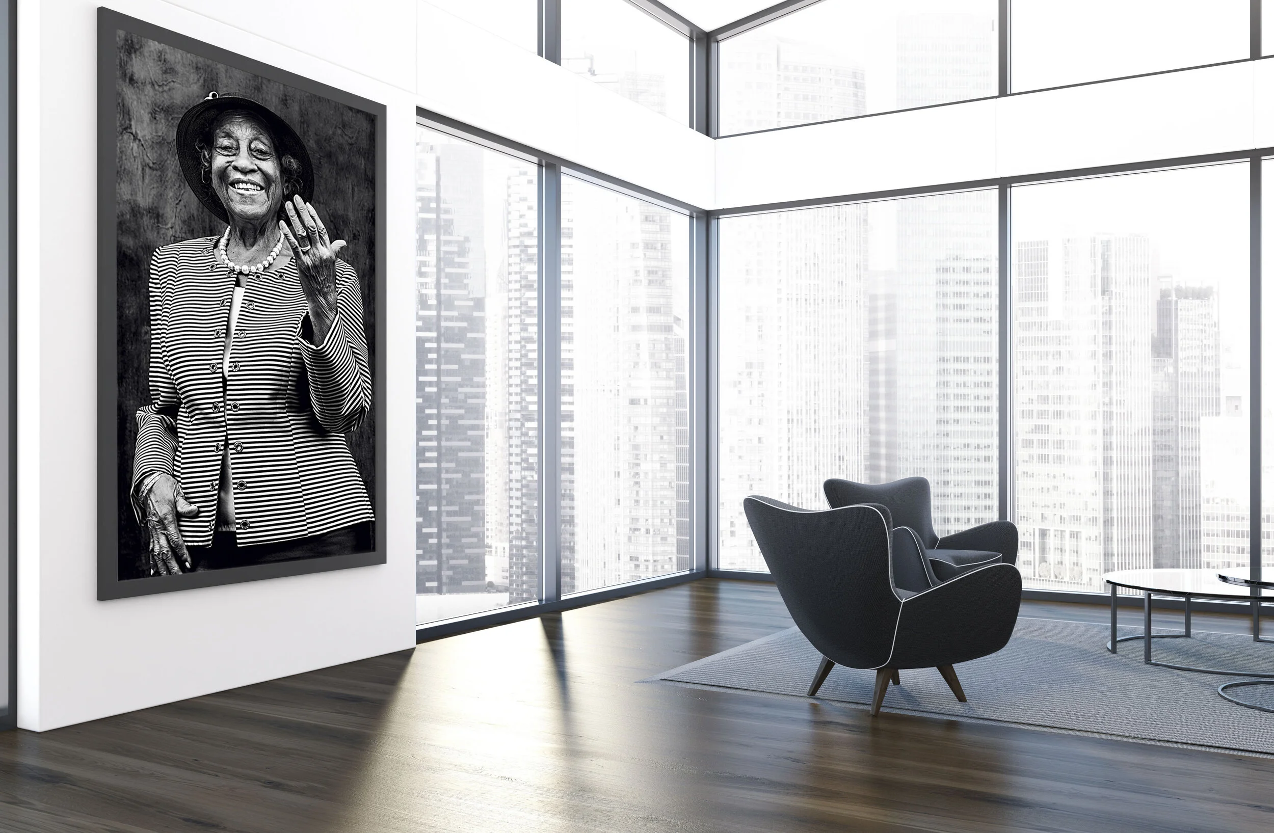 Lady with a hand 1 LR.JPG