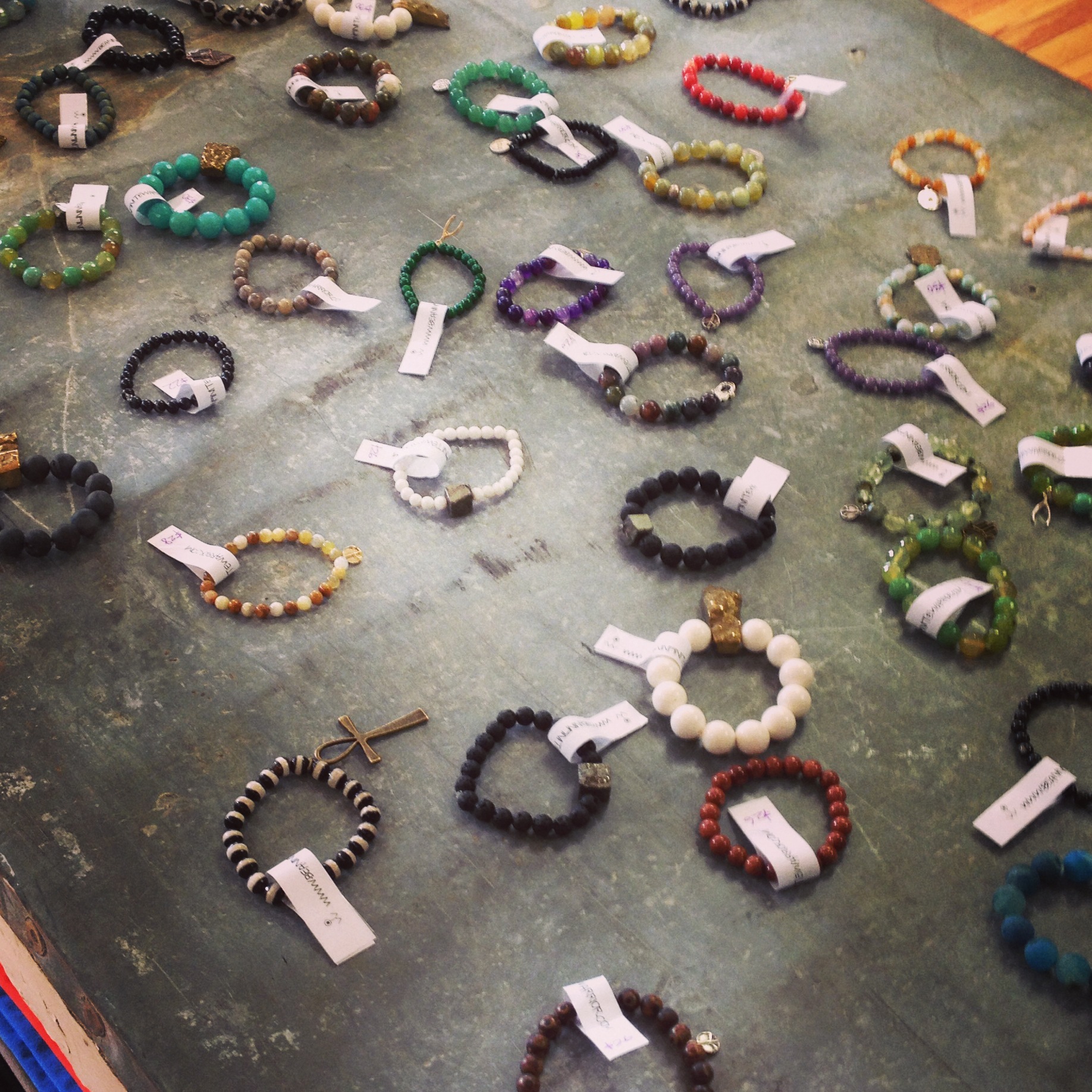 Look at all of that arm candy!