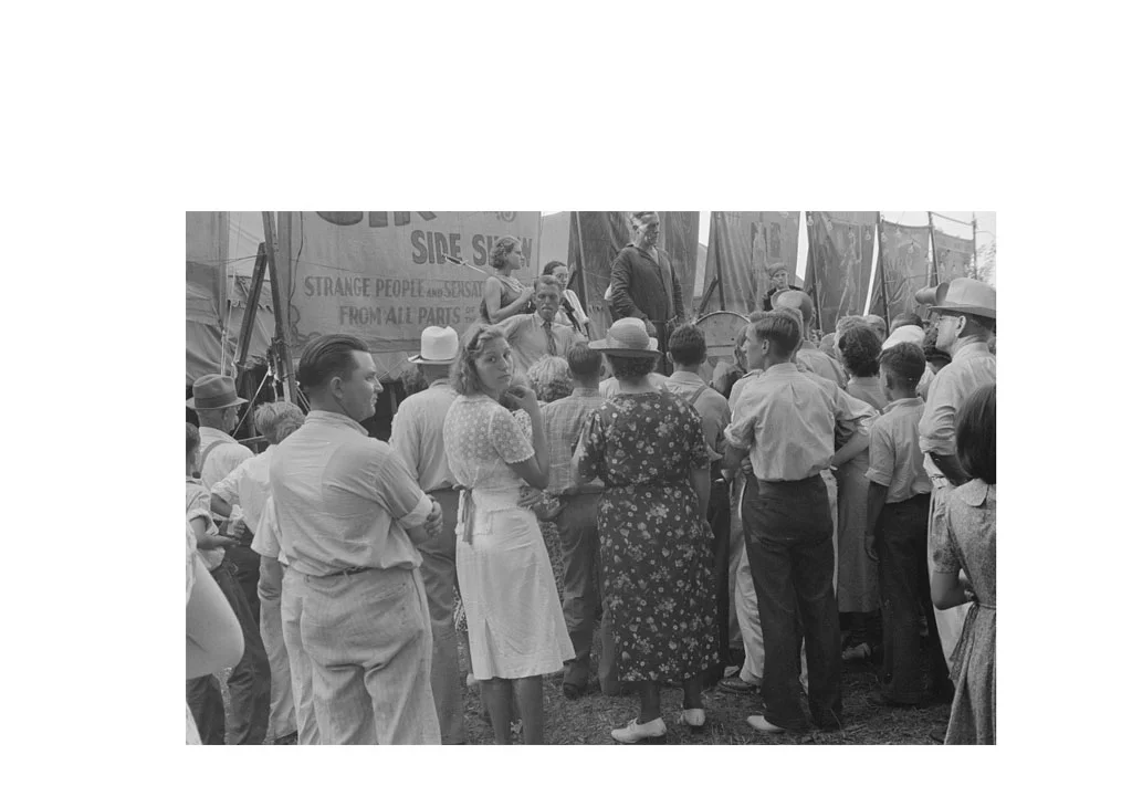 Sideshow in the 1930's