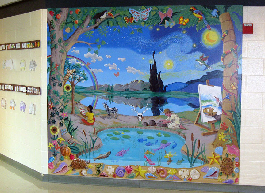 THE ARTS - 5th grade mural