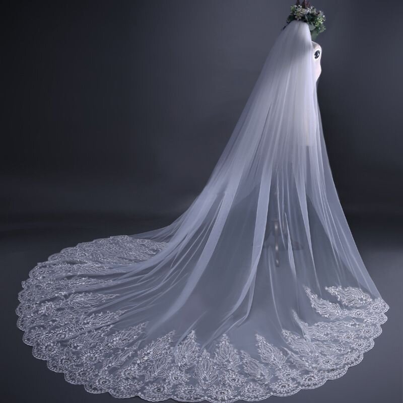 Cynthia Cathedral Length Veil