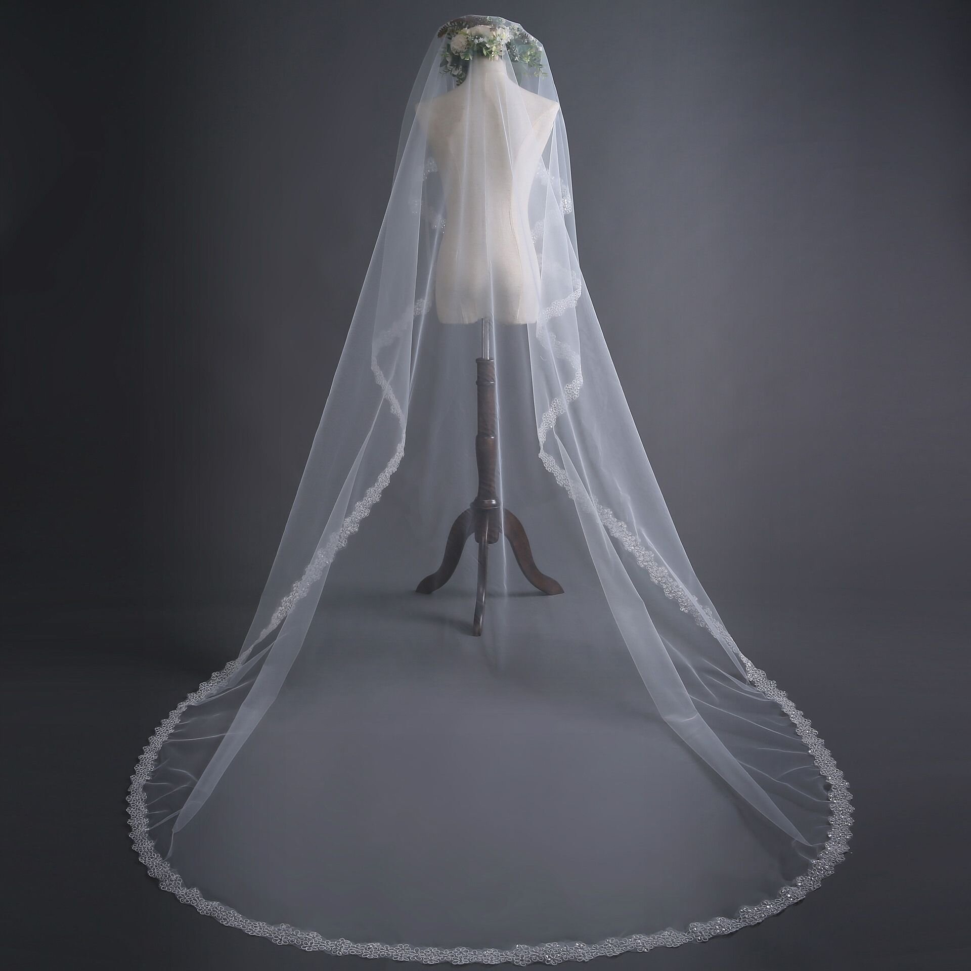 Tulip Cathedral Length Veil