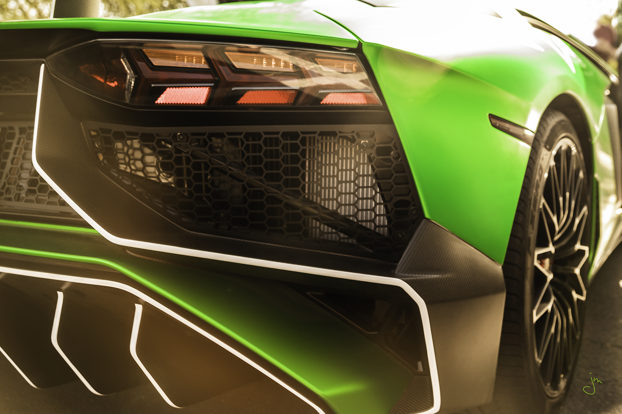 Green Lambo Aventador_Rear.jpg