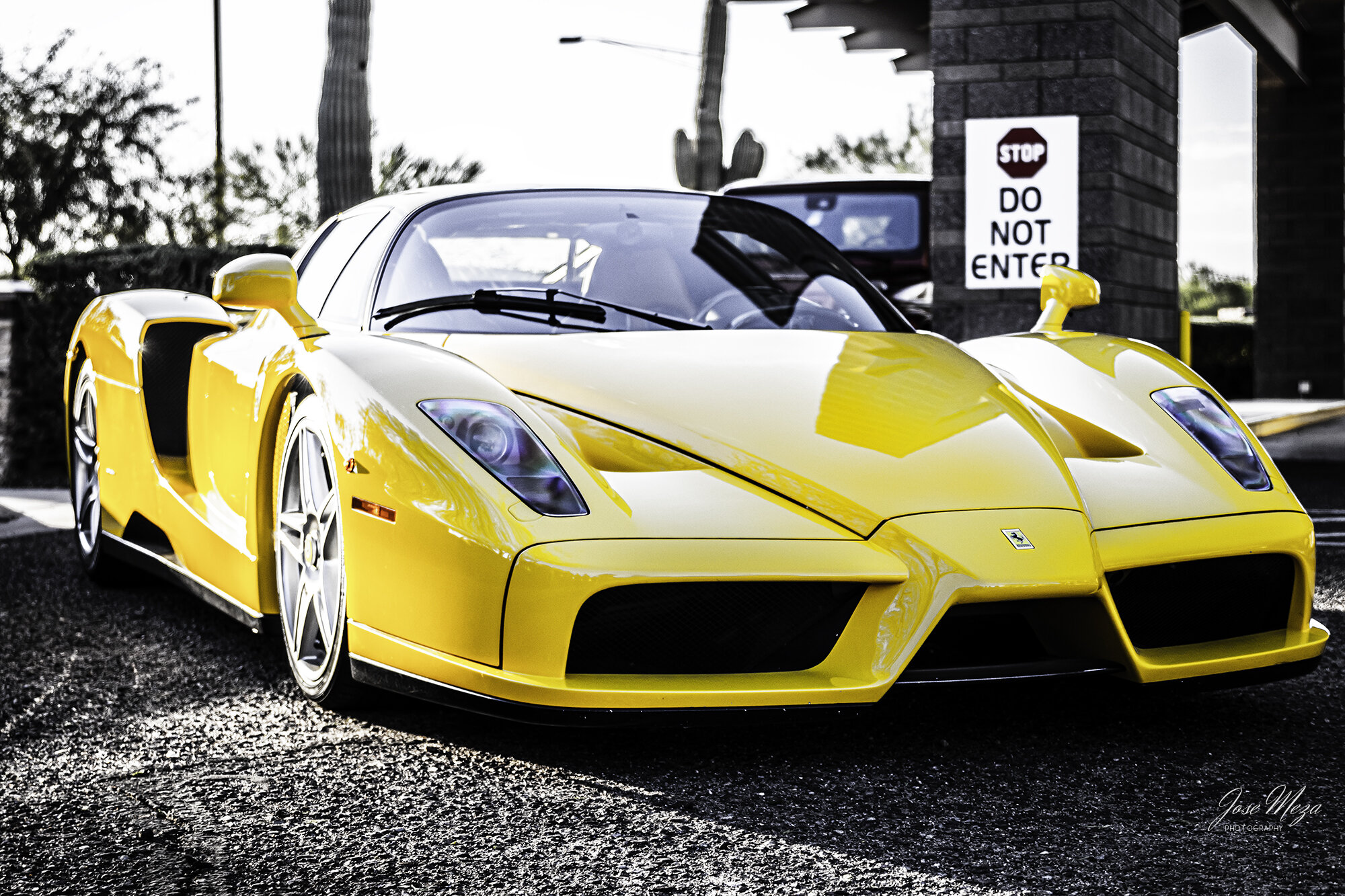 Ferrari Enzo_Front Qtr View_Yellow.jpg