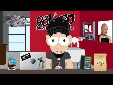 EF U Larry McFeelie - Larry gets brutalized in this voicemail on 98KUPD - #animation