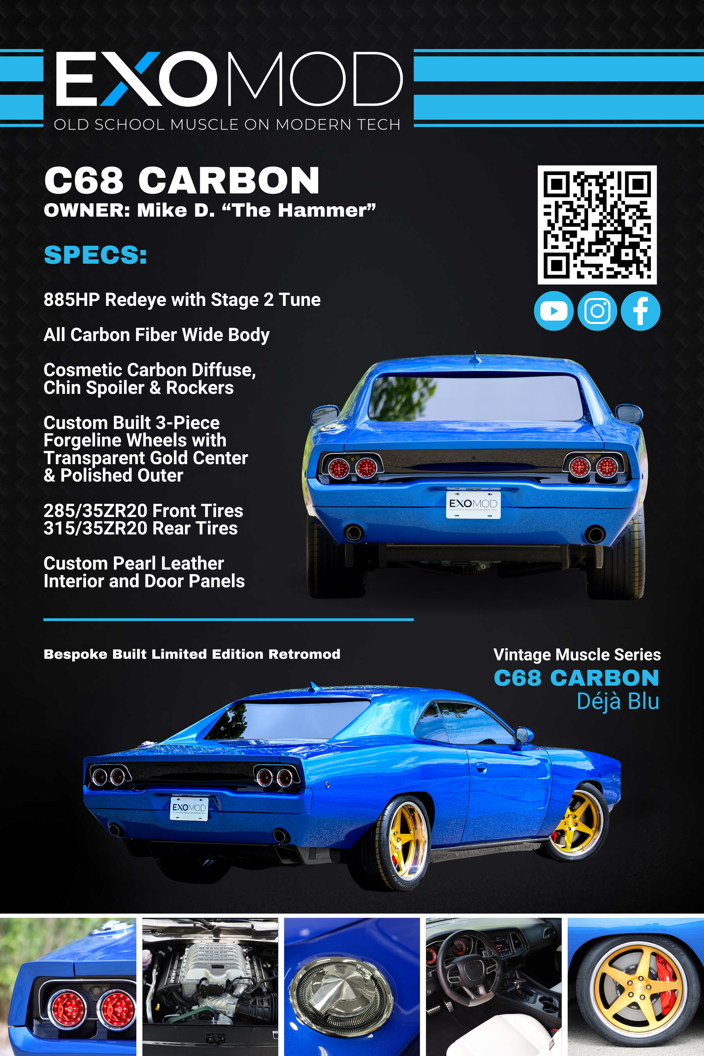 Exomod - Deja Blu - Show Poster (24in x 36in).png