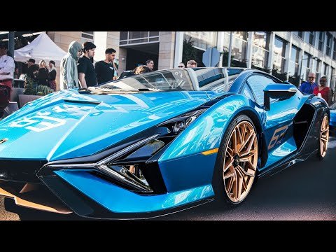 Cars & Coffee - SICK Lamborghini Sian