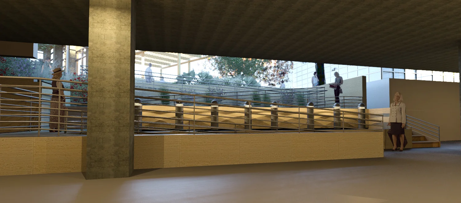 parking garage Ramp