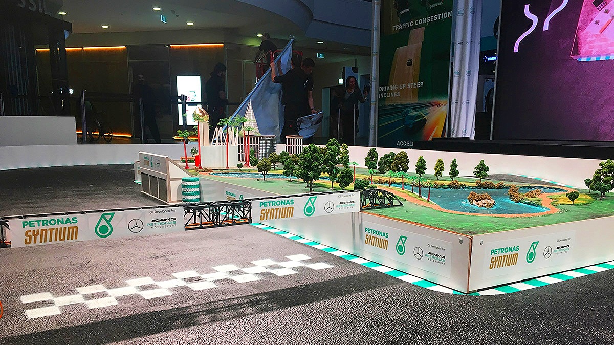 Petronas launch event
