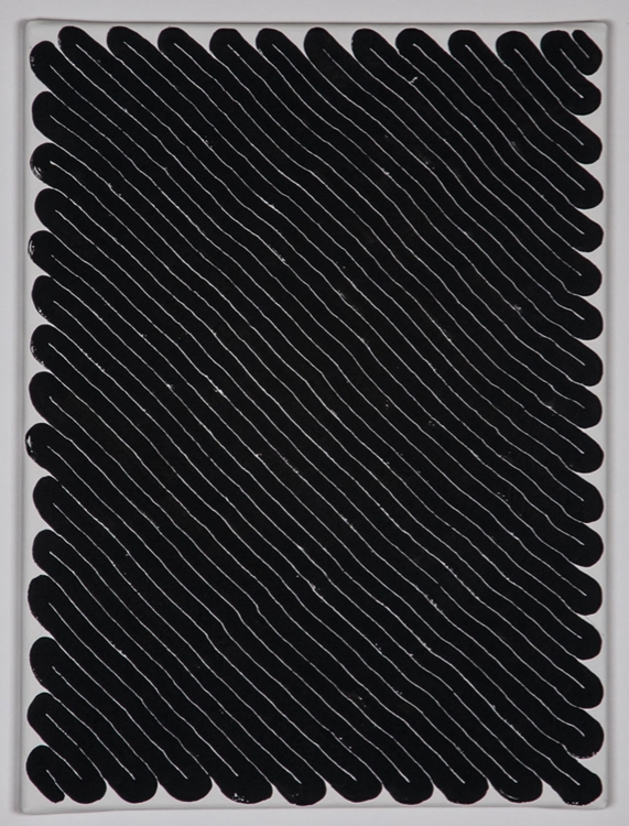 2/27/2013, Acrylic on Canvas, 15 X 11 Inches