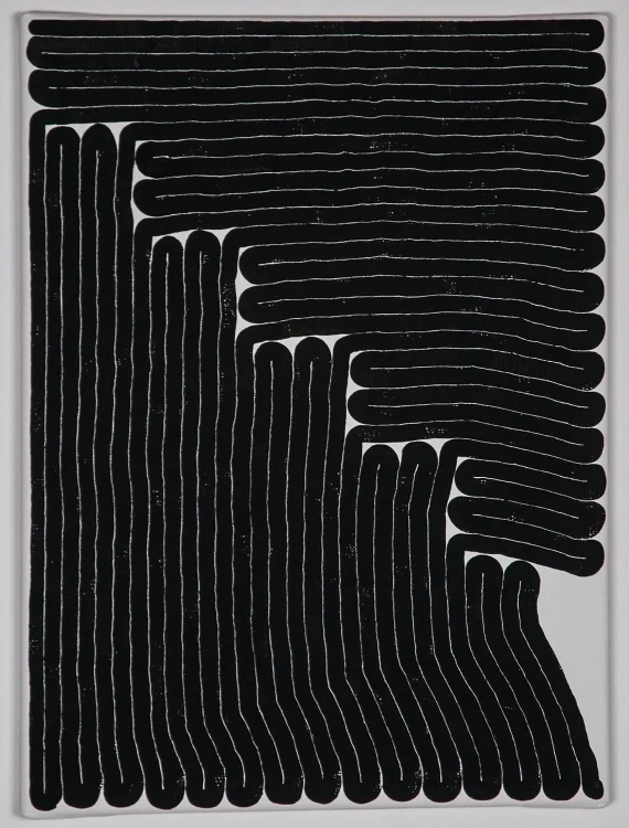 3/26/2013, Acrylic on Canvas, 15 X 11 Inches