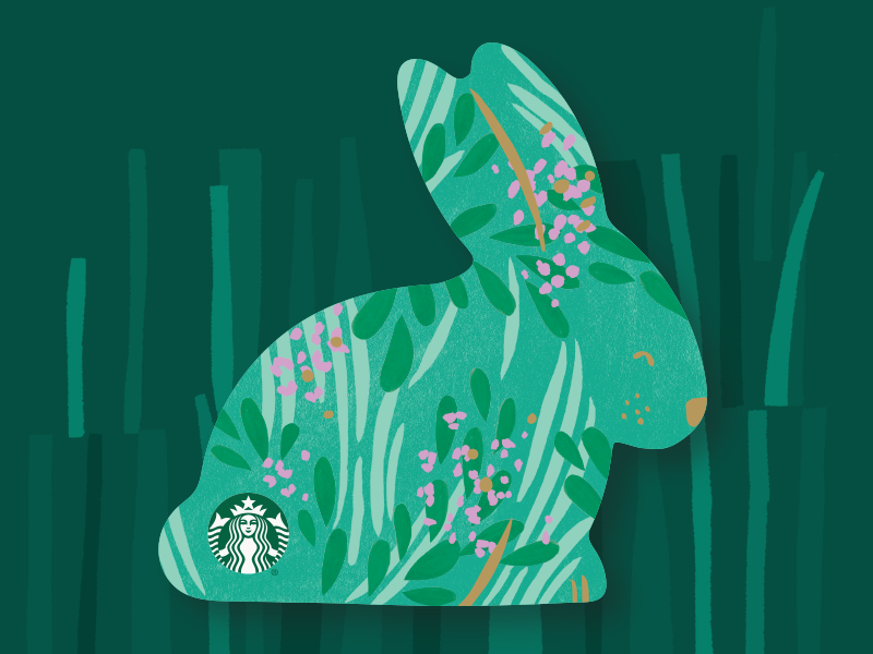 Starbucks Easter Die-cut Cards — MARISOL ORTEGA