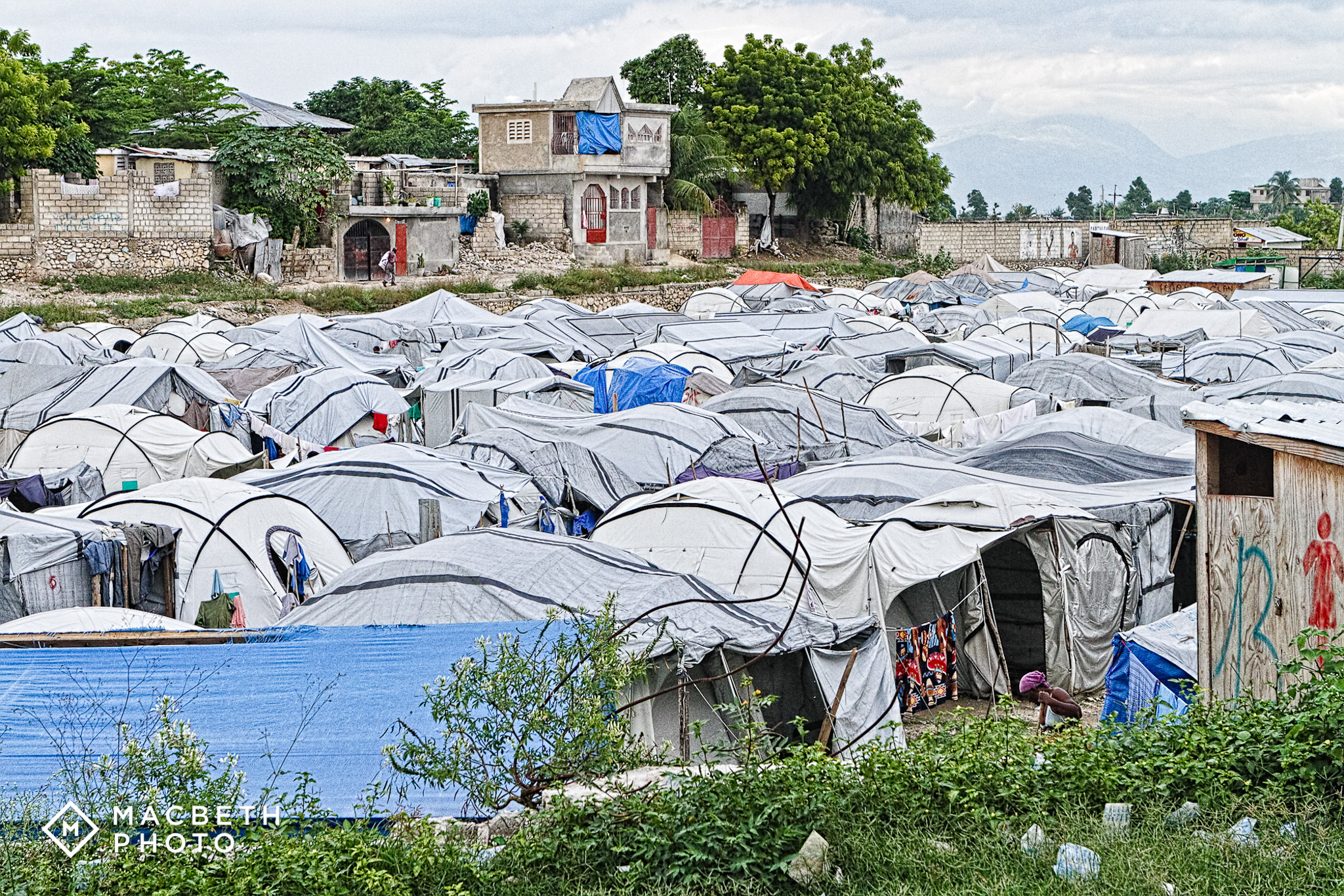 Nearly two years after the earthquake: the majority of the population had yet to find a living wage, steady employment and were still living in inhumane conditions. 