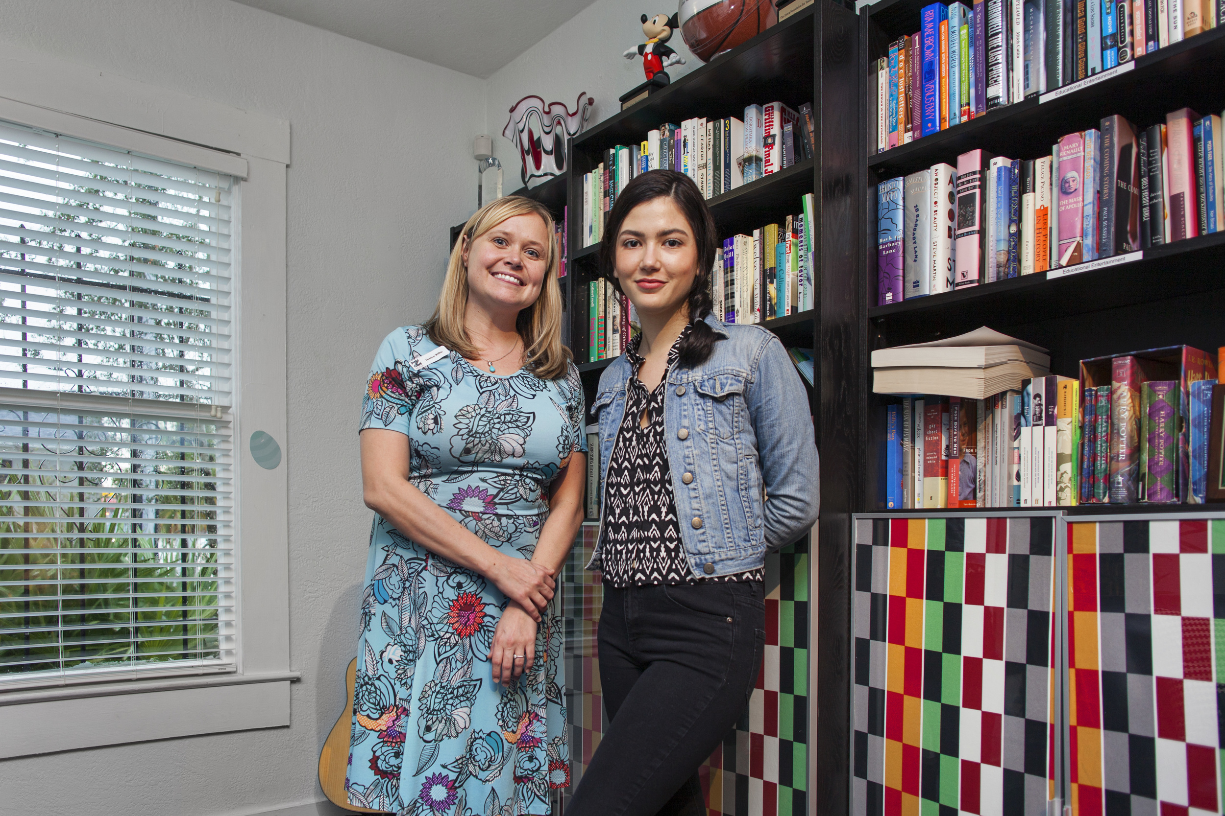 That's me and Heather! Photo by Alex Sushil