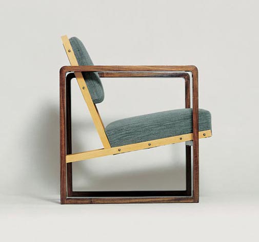 Josef Albers, Armchair for Hans Ludwig and Marguerite Oeser