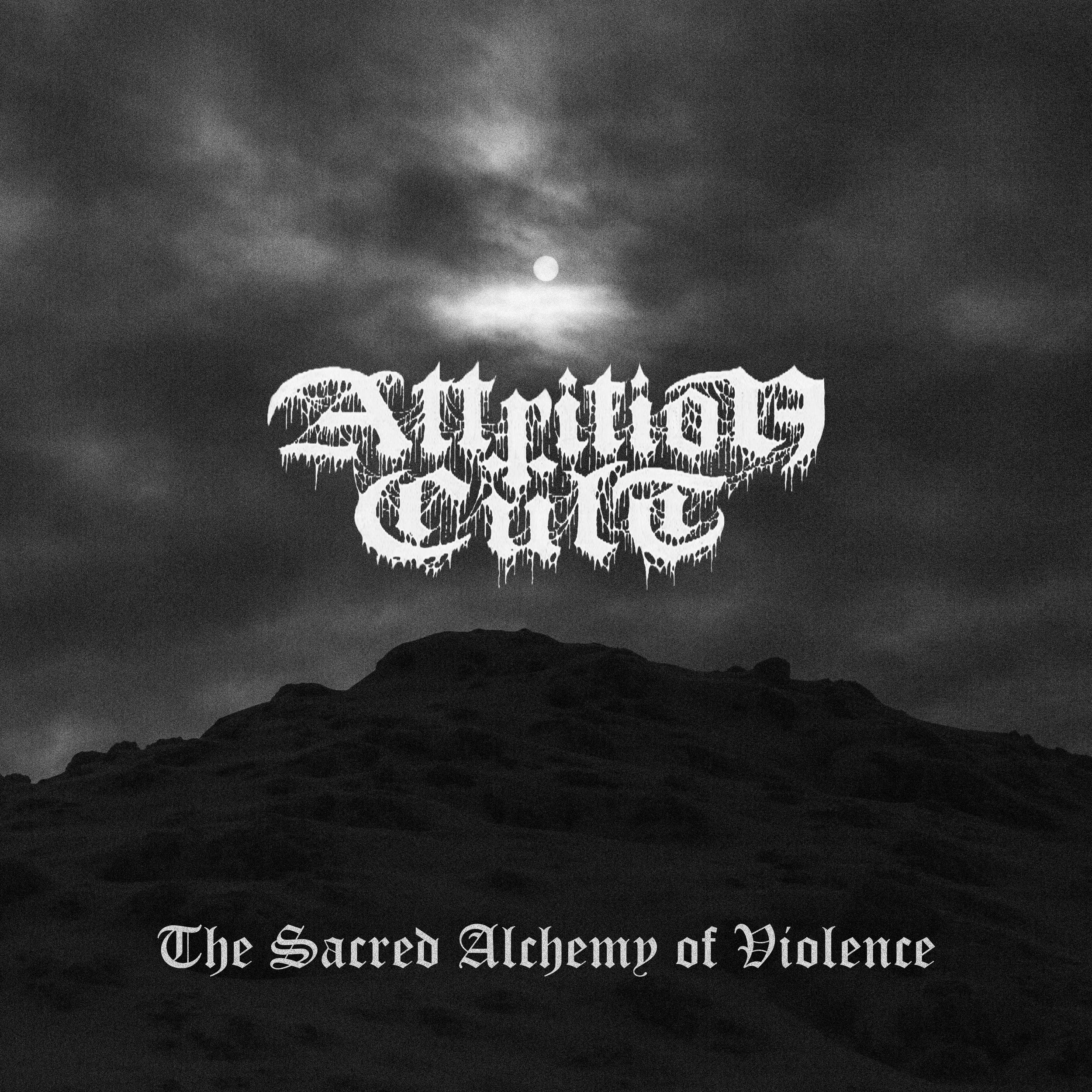 Attrition Cult - The Sacred Alchemy of Violence (faux cover)
