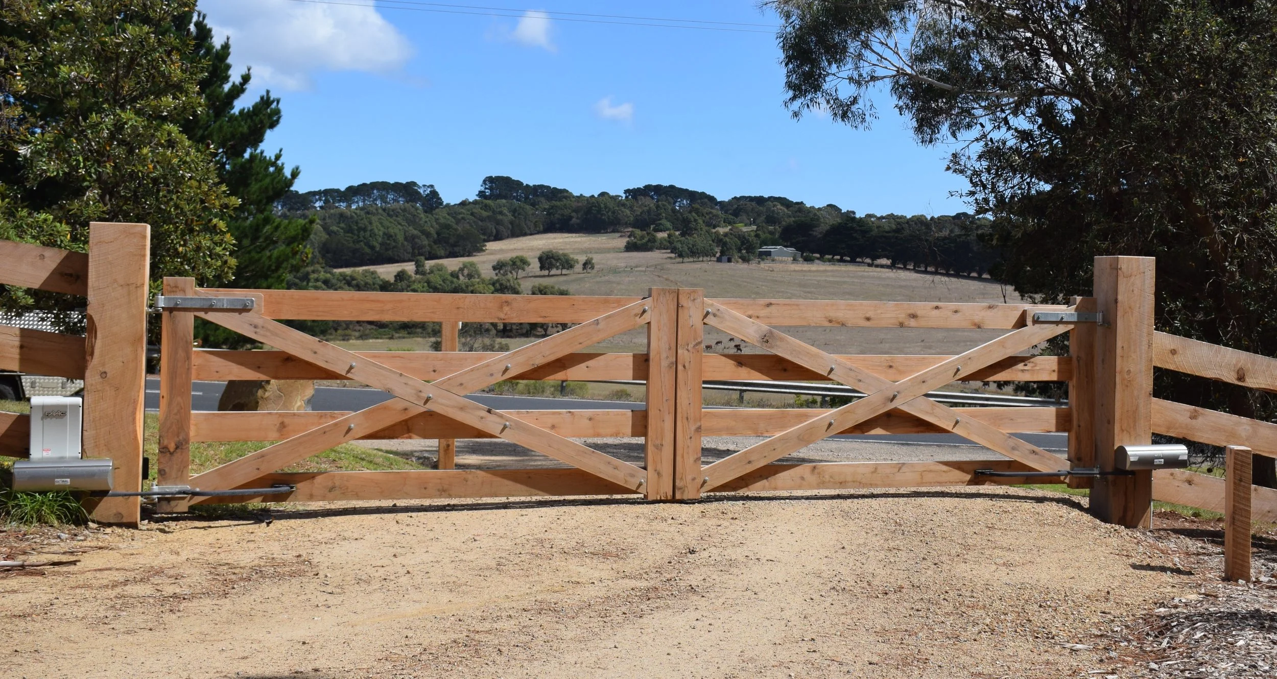 Peninsula Timber Gates faac motors.jpg